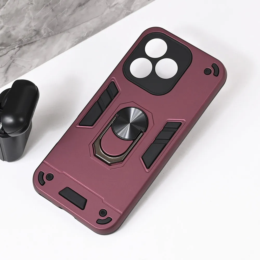 Maska za Honor 400 Lite Hard Ring bordo