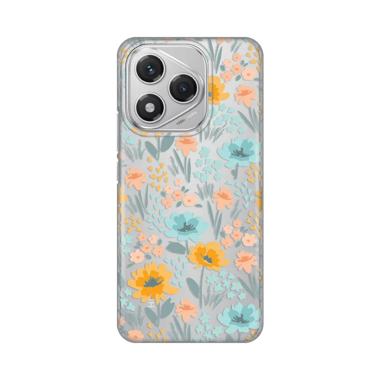 Maska za Honor 400 Lite Lovely Flowers Silikonska Print Skin
