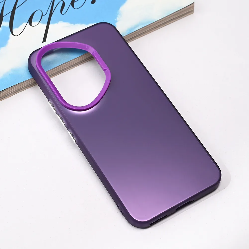 Maska za Honor 400 Pro Clear ljubicasta