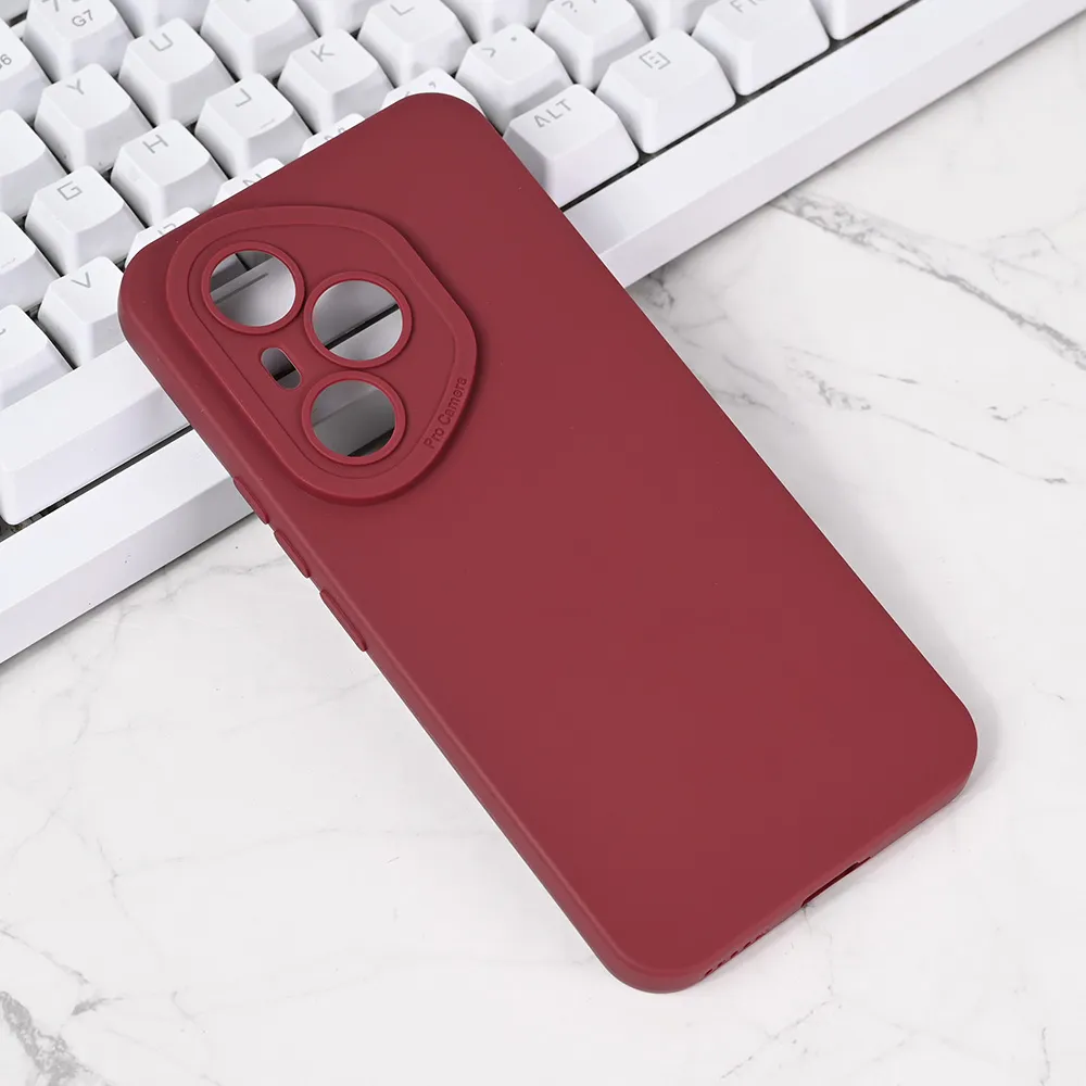 Maska za Honor 400 Pro Silikon Pro Camera bordo