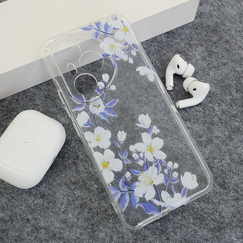 Maska za Honor 400 Pro White Blossom Nanobit Print