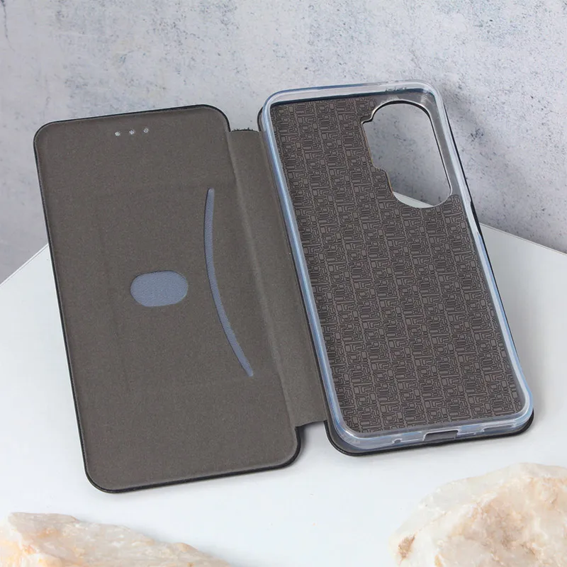 Maska za Honor 90 Lite na preklop Teracell Flip Premium crna