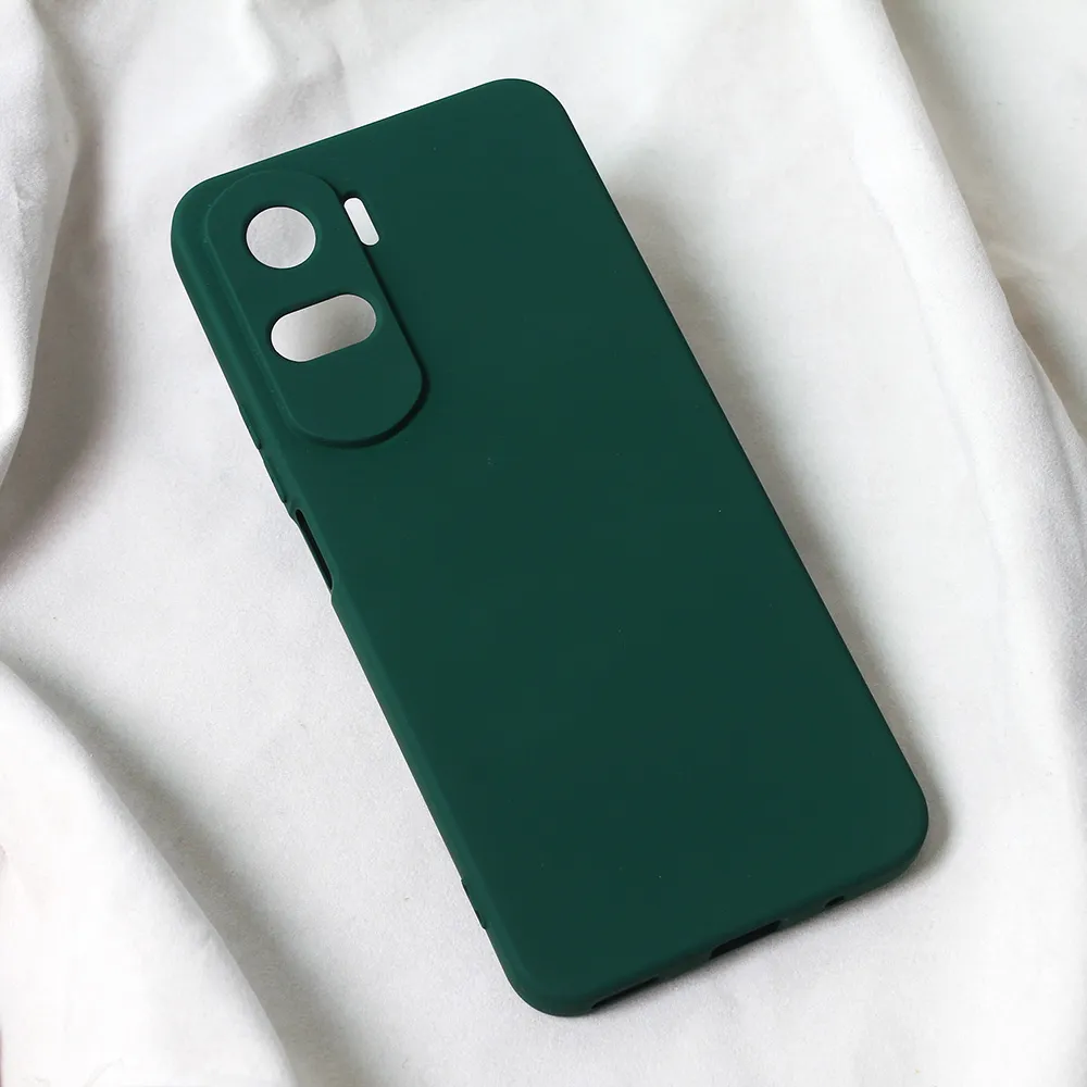 Maska za Honor 90 Lite Teracell Soft Velvet tamno zelena
