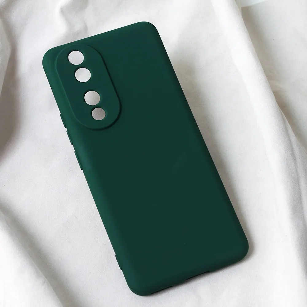 Maska za Honor 90 Teracell Soft Velvet tamno zelena