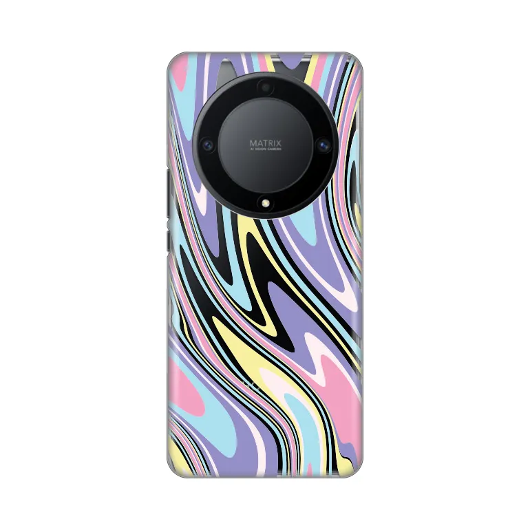 Maska za Honor Magic 5 Lite Liquid Dream Silikonska Print Skin