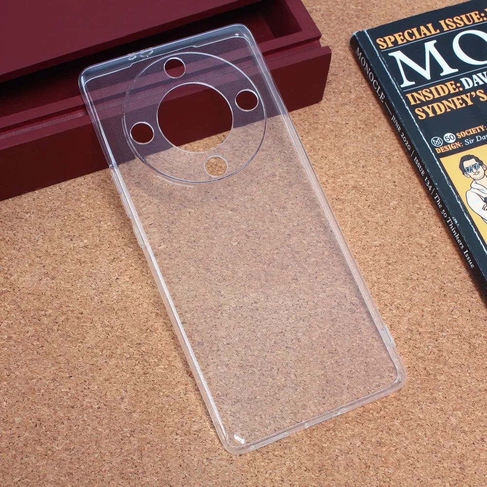 Maska za Honor Magic 5 Lite transparent silikonska Ultra Thin
