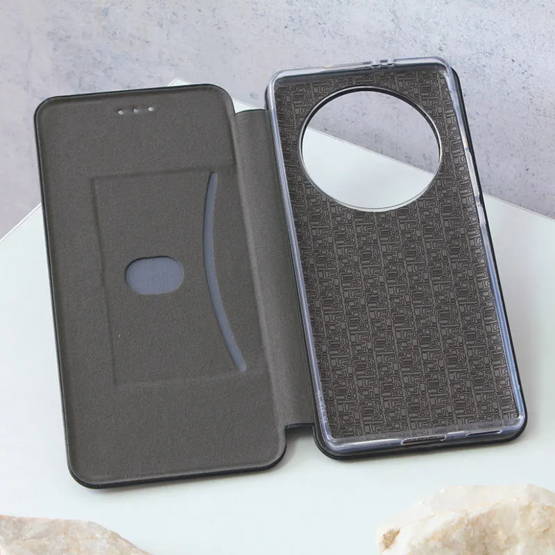 Maska za Honor Magic 5 Lite/ X9a na preklop Teracell Flip Premium crna
