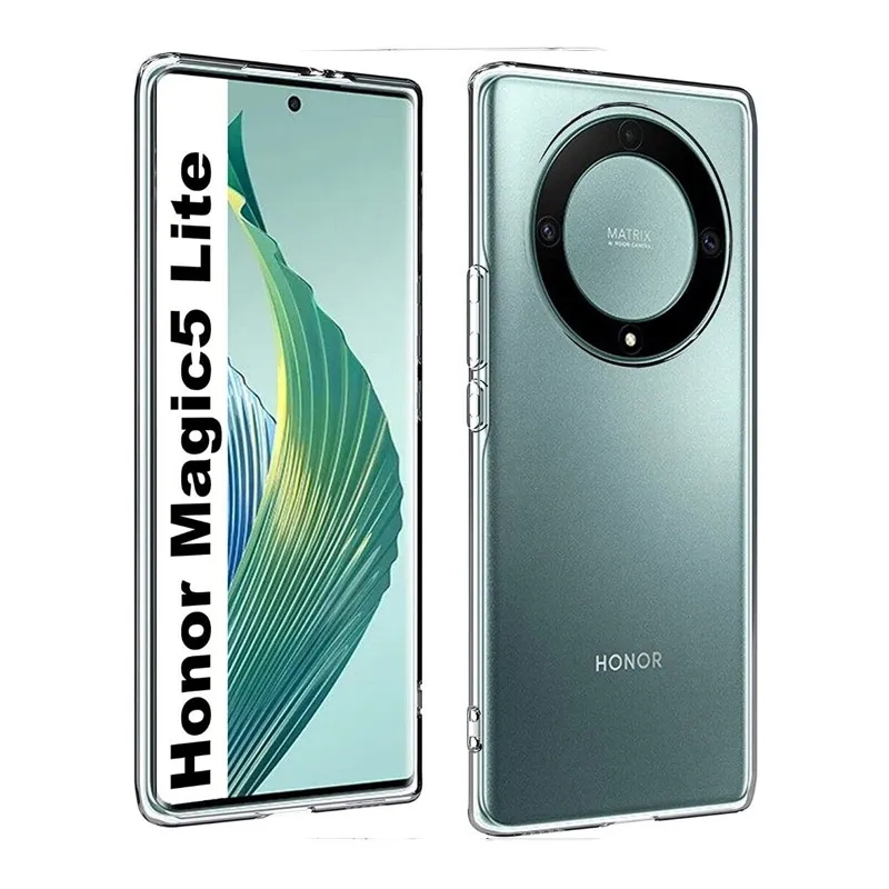 Maska za Honor Magic 5 Lite/ X9a Skin Silikon transparent