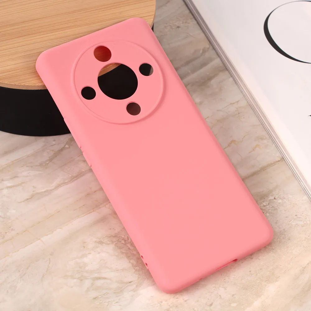 Maska za Honor Magic 6 Lite mat Teracell Giulietta roze