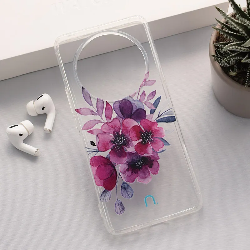 Maska za Honor Magic 6 Lite/ X9b 5G Flowers Nanobit Print