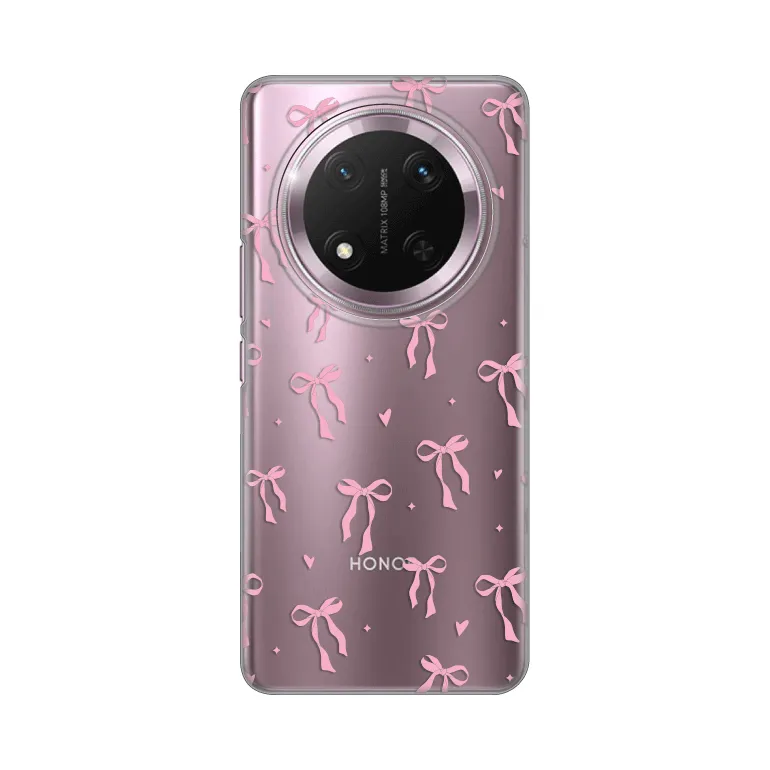 Maska za Honor Magic 7 Lite Cute Bow Silikonska Print Skin