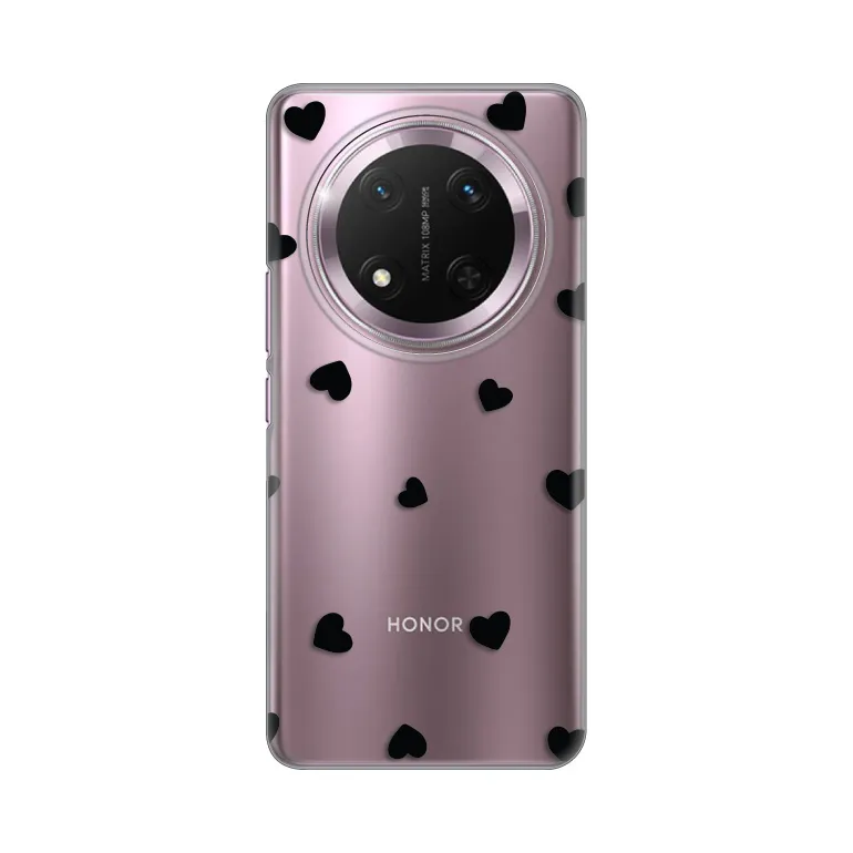 Maska za Honor Magic 7 Lite Hearts Silikonska Print Skin
