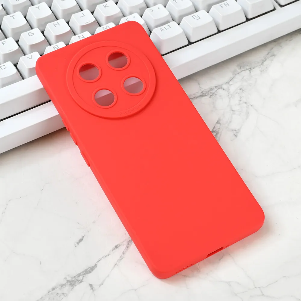 Maska za Honor Magic 7 Lite Silikon Pro Camera crvena