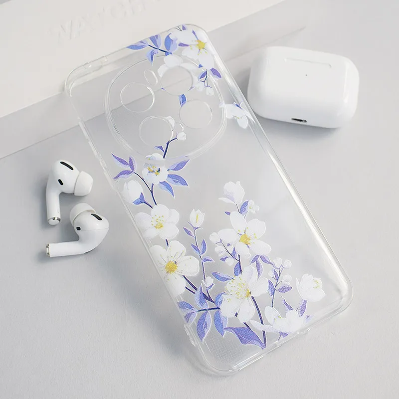 Maska za Honor Magic 7 Pro White Blossom Nanobit Print
