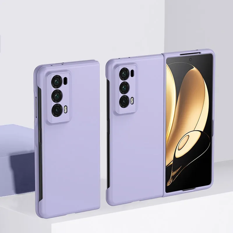 Maska za Honor Magic V2 PC SKIN+Touch ljubičasta