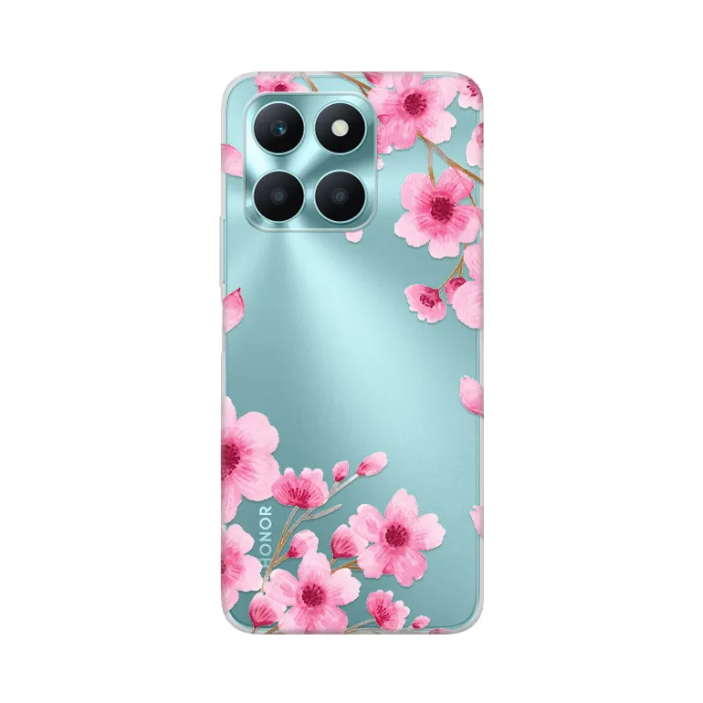 Maska za Honor X6a Rose Flowers Silikonska Print Skin