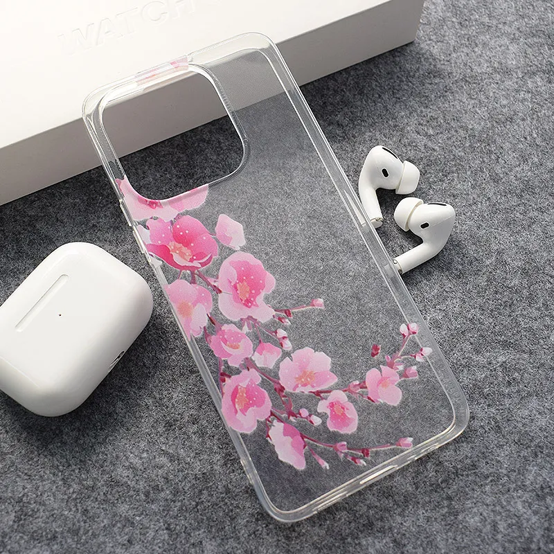 Maska za Honor X6b Cherry Blossom Nanobit Print