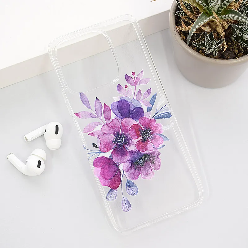 Maska za Honor X6b Flowers Nanobit Print