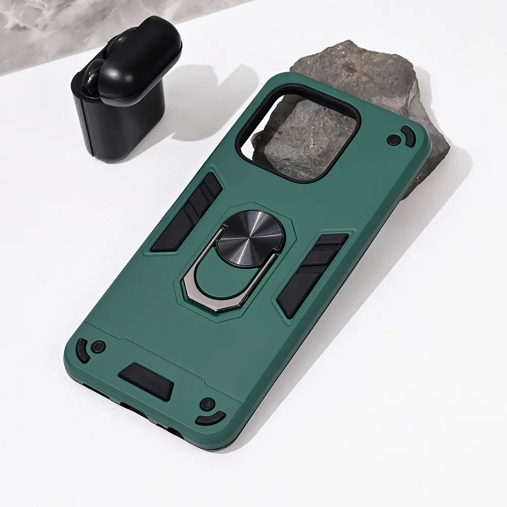 Maska za Honor x6b Hard Ring tamno zelena