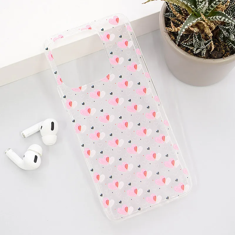 Maska za Honor X6b Hearts Nanobit Print