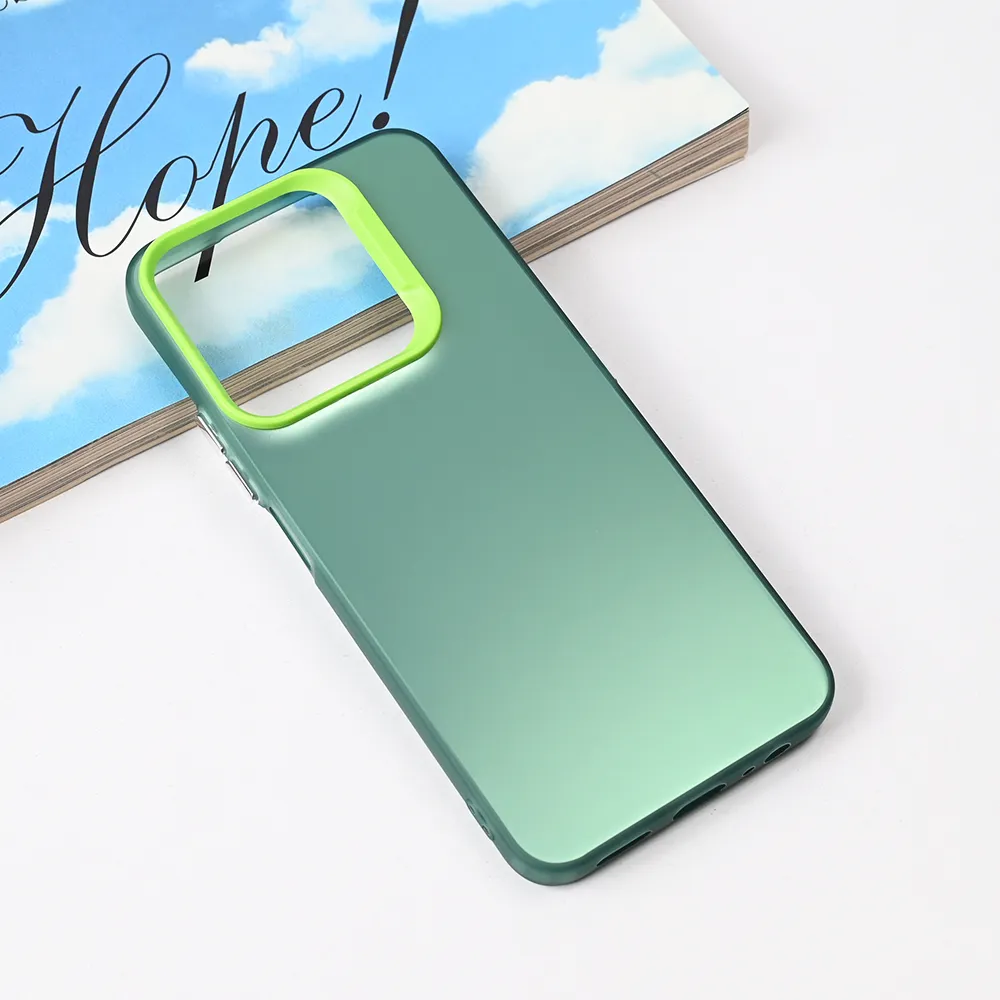 Maska za Honor X6c Clear zelena