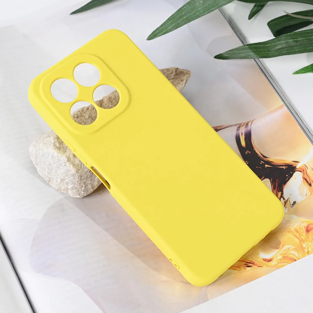 Maska za Honor X6c zuta Teracell Soft Velvet