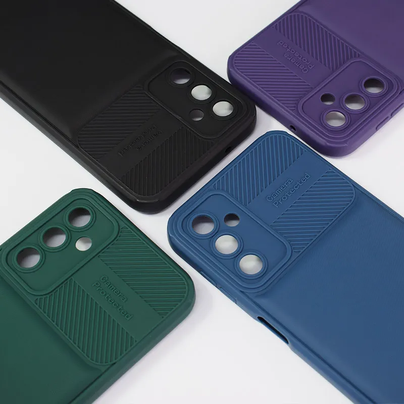 Maska za Honor X7a Camera Protected ljubičasta