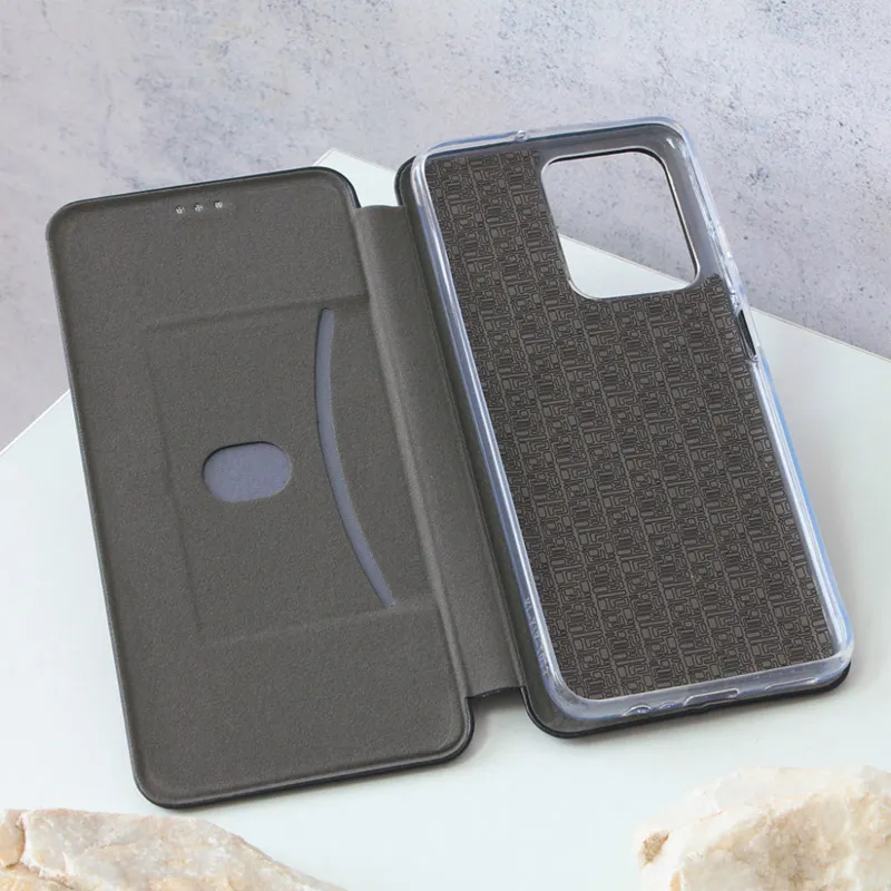 Maska za Honor X7a na preklop Teracell Flip Premium crna