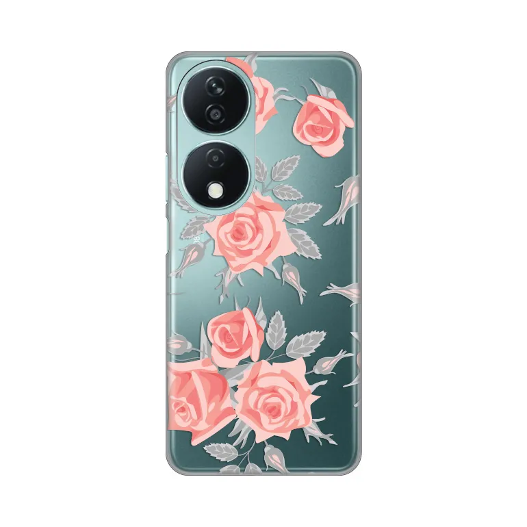 Maska za Honor X7b Elegant Roses Silikonska Print Skin