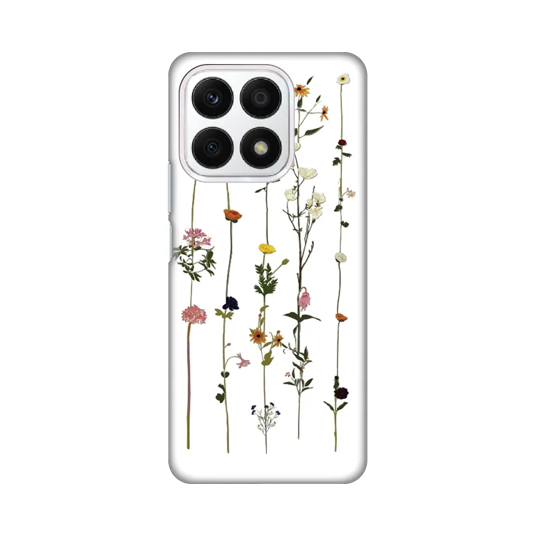 Maska za Honor X8a Flower Silikonska Print Skin