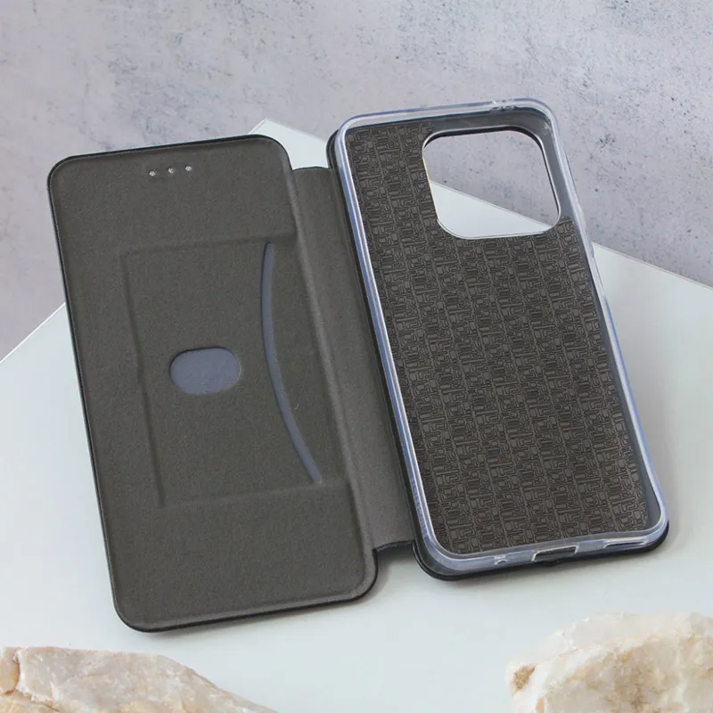 Maska za Honor X8a na preklop Teracell Flip Premium crna