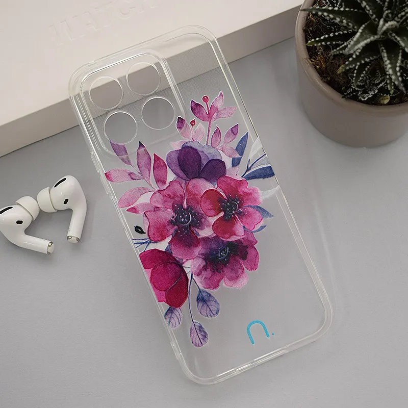 Maska za Honor X8b Flowers Nanobit Print