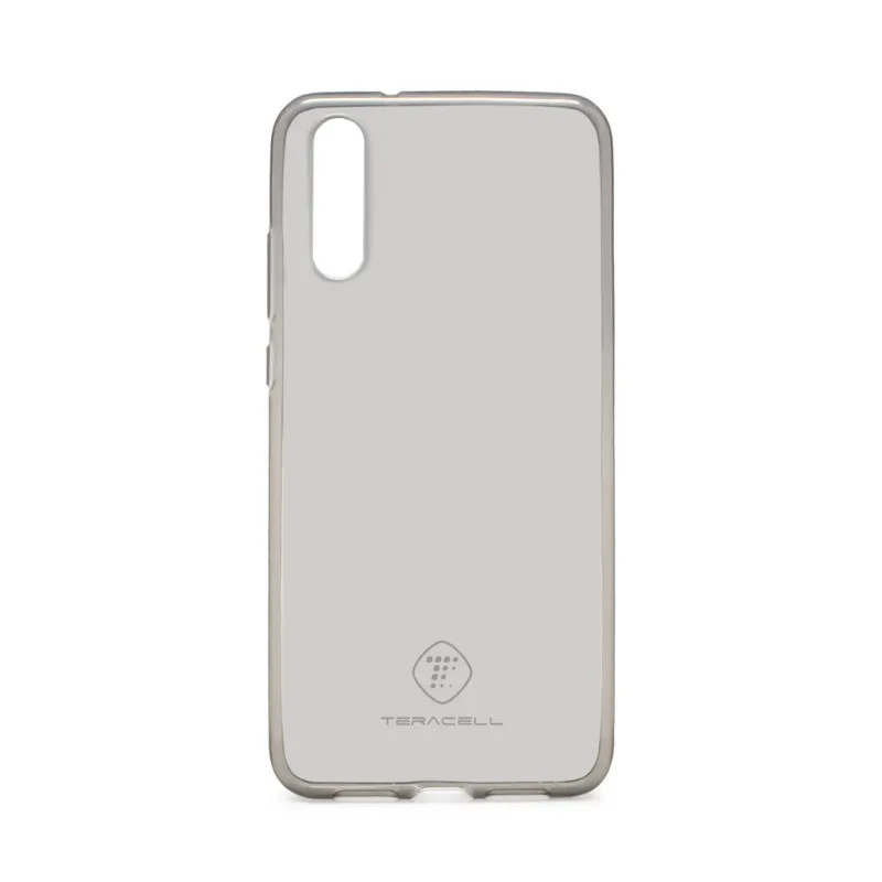Maska za Huawei P20 Teracell Skin transparent crna