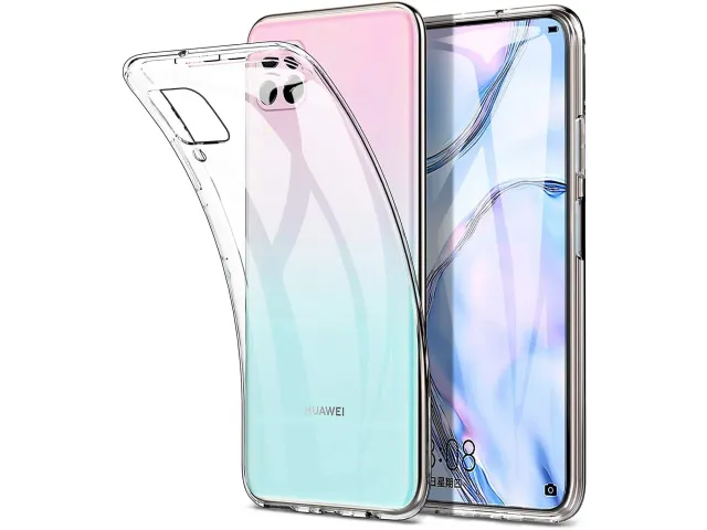 Maska za Huawei P40 Lite/Nova 6 SE transparent silikonska Ultra Thin
