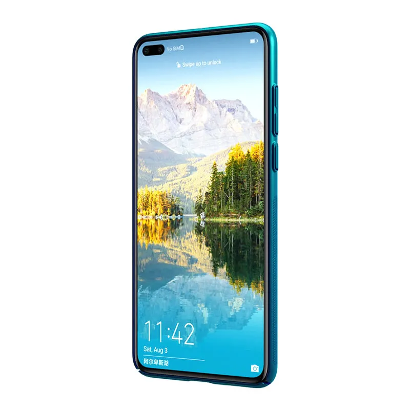 Maska za Huawei P40 Nillkin Super Frosted Shield plava