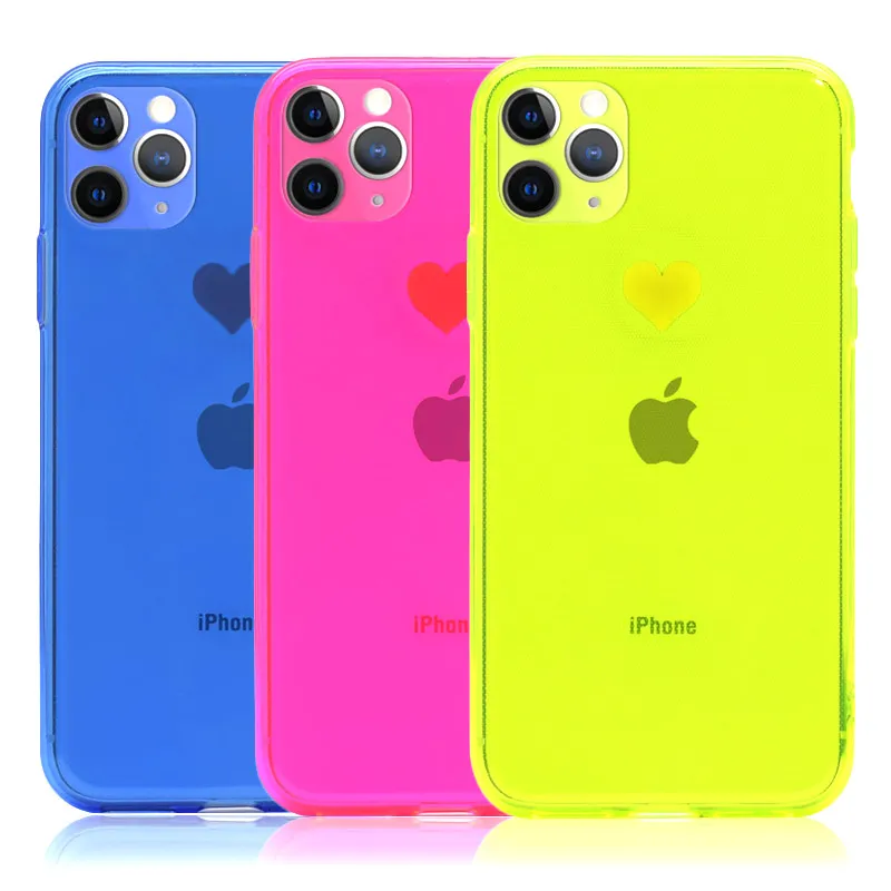 Maska za Huawei P40 Pro Air Neon silicone pink