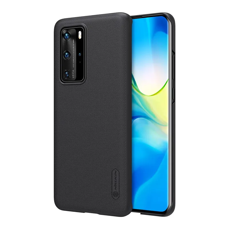 Maska za Huawei P40 Pro Nillkin Super Frosted Shield crna