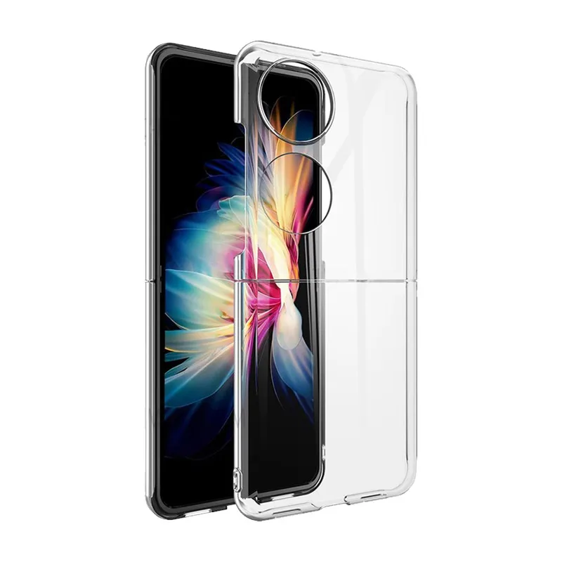 Maska za Huawei P50 pocket Crystal Transparent Hard PC transparent