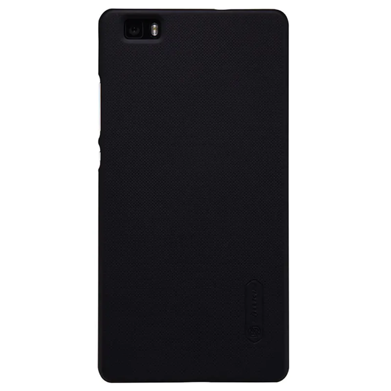 Maska za Huawei P8 Lite crna Nillkin Super Frosted Shield