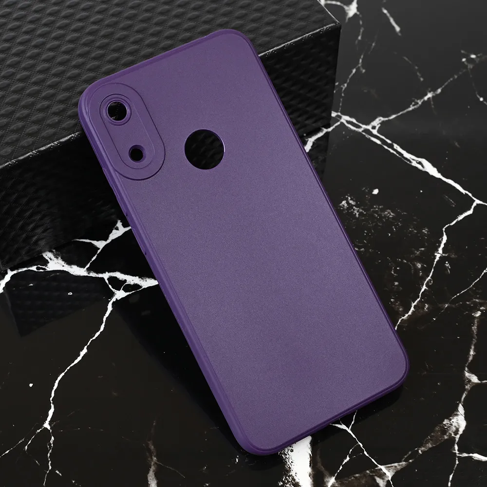 Maska za Huawei Y6 2019/Honor 8A mat Teracell Giulietta tamno ljubičasta