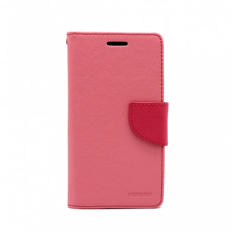 Maska za Huawei Y6 pink na preklop Mercury
