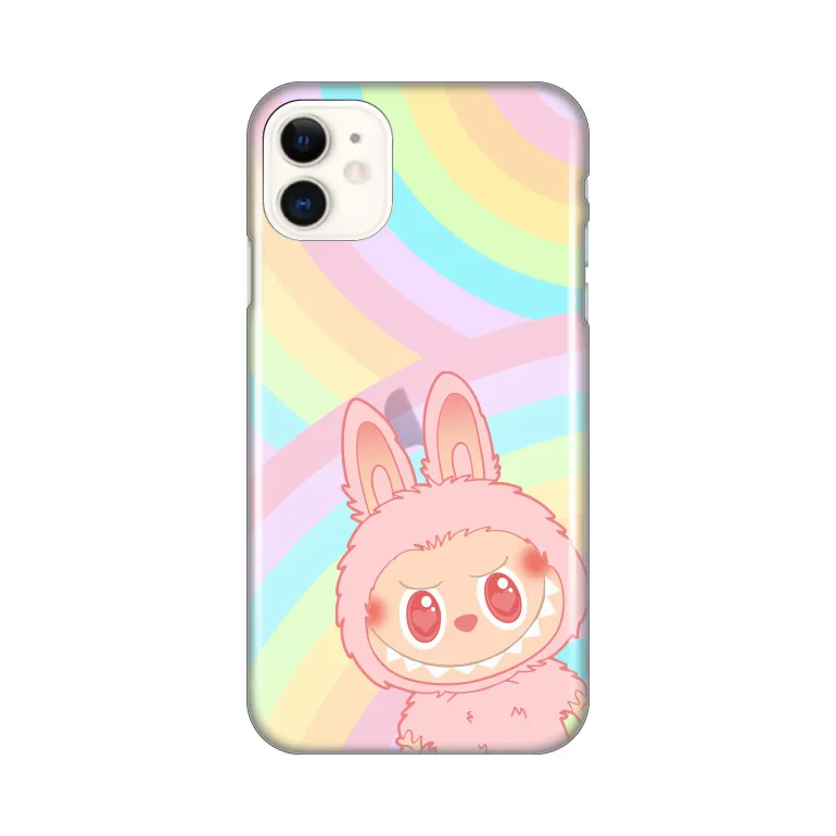 Maska za iPhone 11 6.1 La Bubu Rainbow Silikonska Print Skin