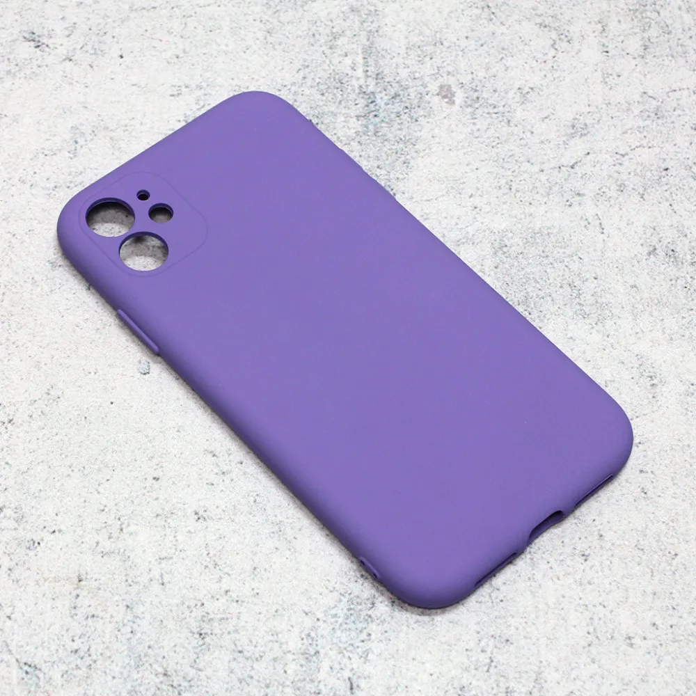 Maska za iPhone 11 6.1 Nano Silikon ljubičasta