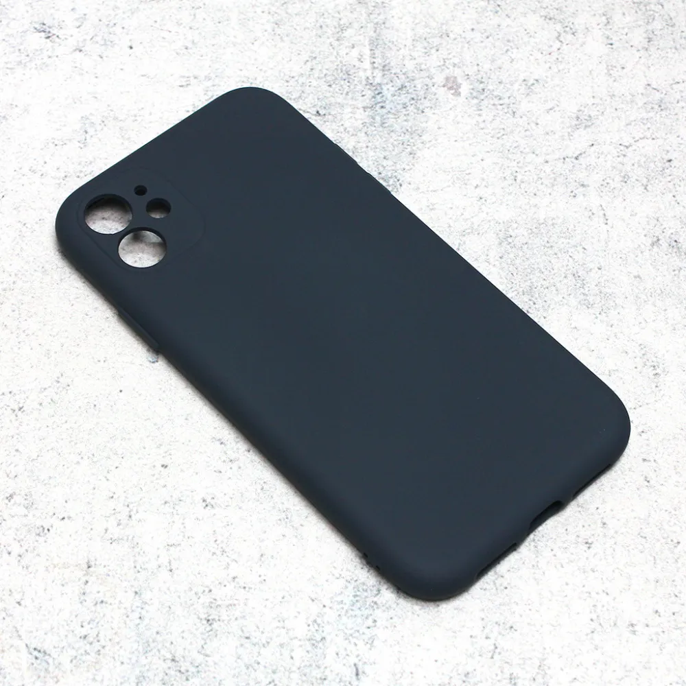 Maska za iPhone 11 6.1 Nano Silikon tamno plava