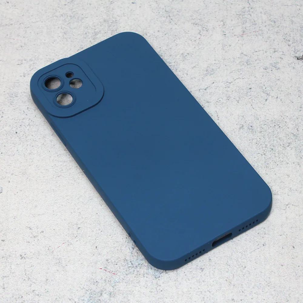 Maska za iPhone 11 6.1 Silikon Pro Camera tamno plava