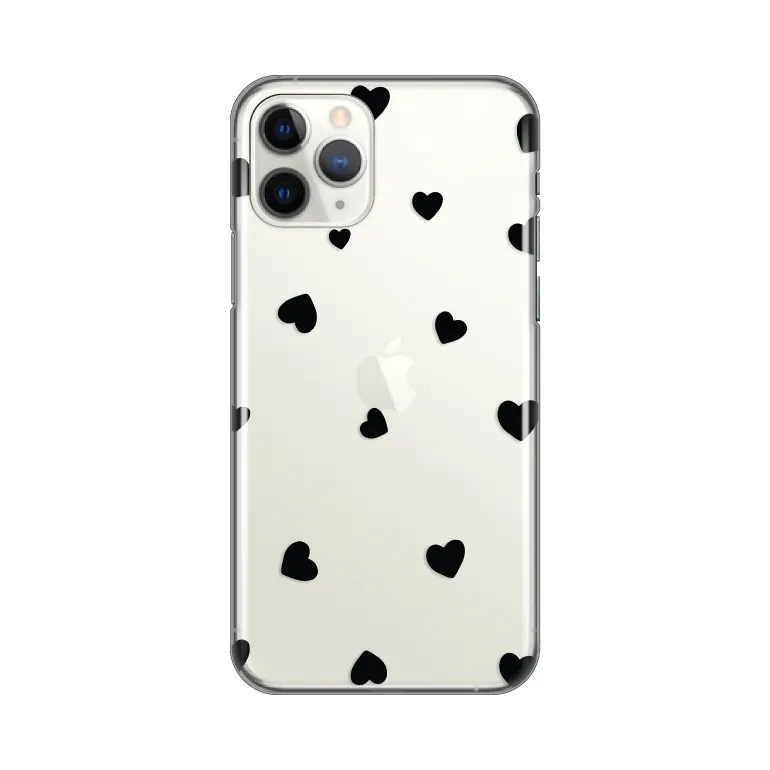 Maska za iPhone 11 Pro 5.8 Hearts Silikonska Print Skin