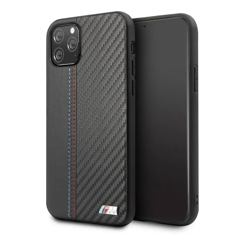 Maska za iPhone 11 Pro crna BMW Faceplate Carbon