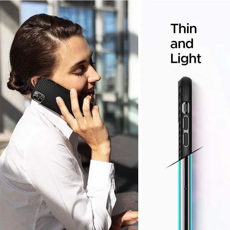 Maska za iPhone 11 Pro crna Spigen Ciel Wave Shell
