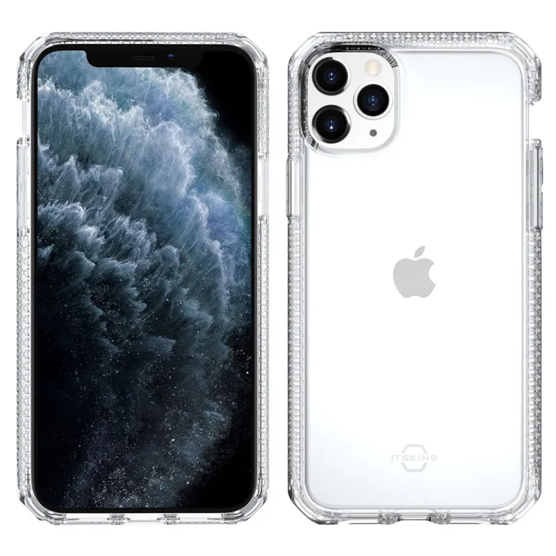 Maska za iPhone 11 Pro Itskins Spectrum Antimicrobial transparent