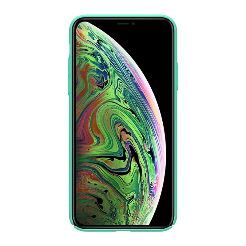 Maska za iPhone 11 Pro (sa otvorom za logo) Nillkin Super Frosted Shield mint